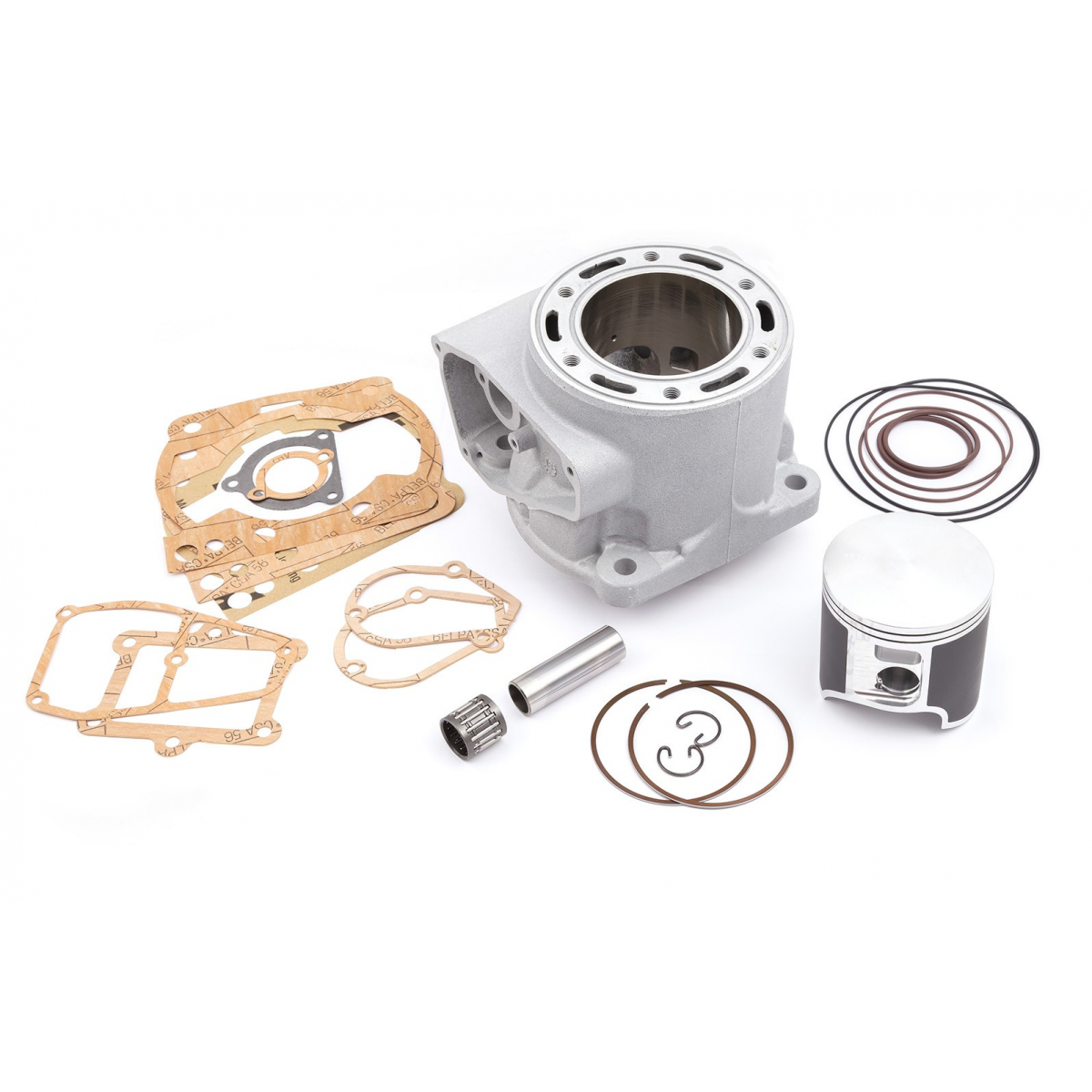 S3 Parts Cylinder och kolvsats GasGas EC 200 2000 - 2020 Rieju MR 200 2019 - 2024 + AVGASVENTIL OCH AVGASFLÄNS