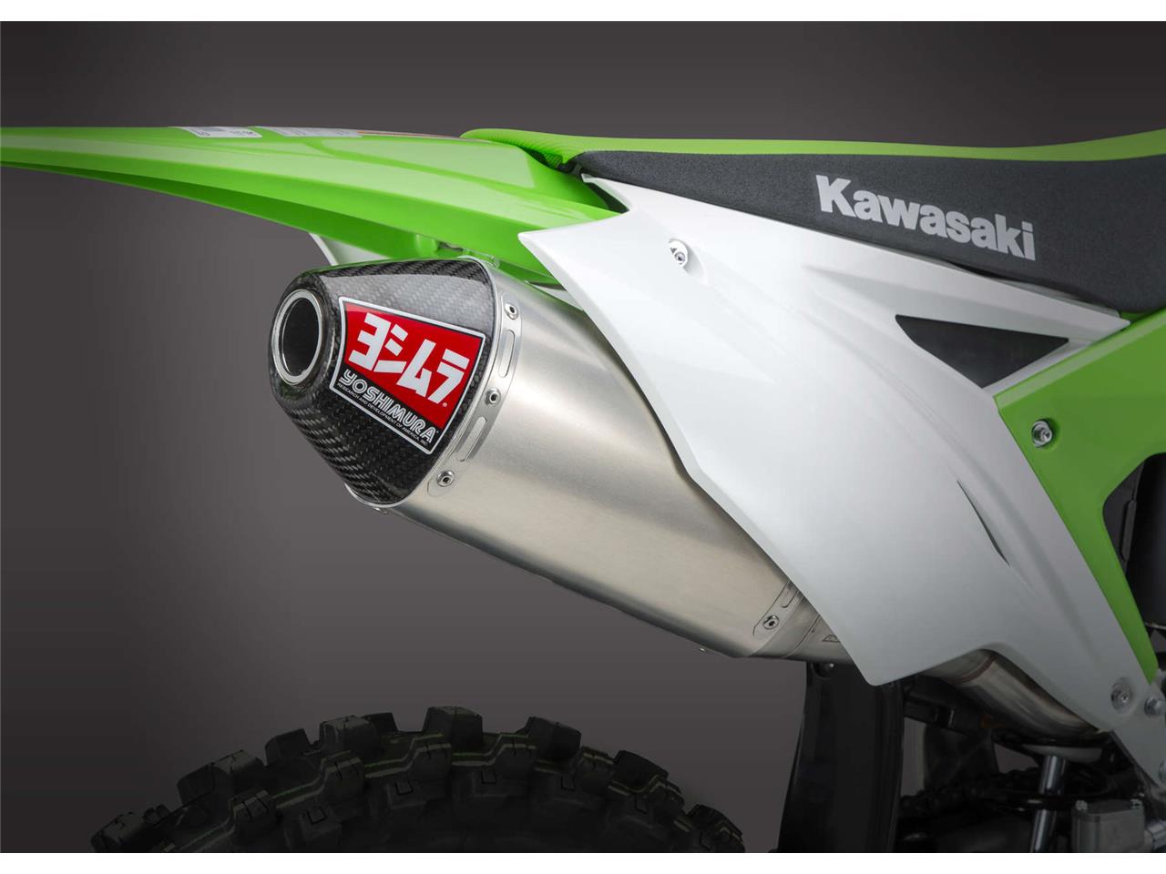 YOSHIMURA USA RS4 Full Exhaust System Stainless Steel/Aluminium Exhaust Kawasaki KX250F 17-20 - 2