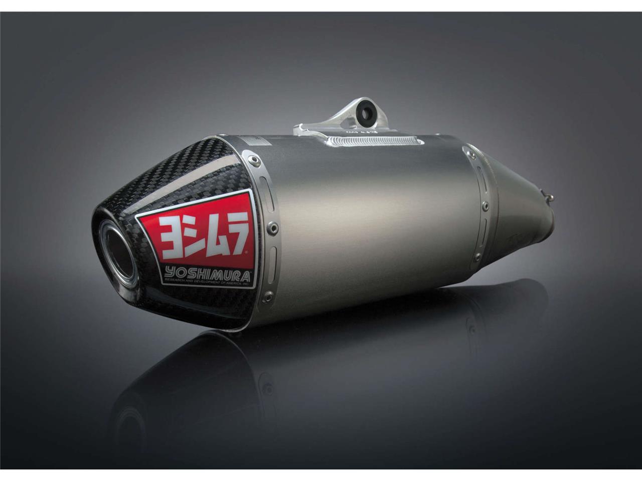 YOSHIMURA USA RS4 Full Exhaust System Stainless Steel/Aluminium Exhaust Kawasaki KX250F 17-20