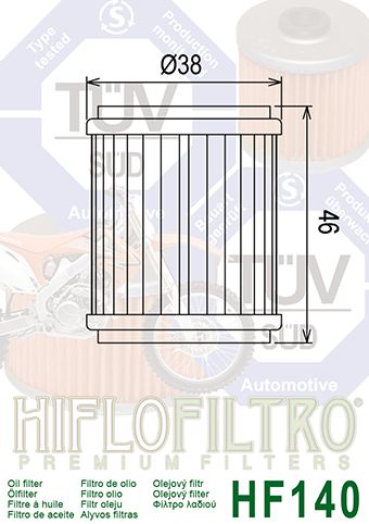 Yamaha GasGas Hiflo HF140 - 2