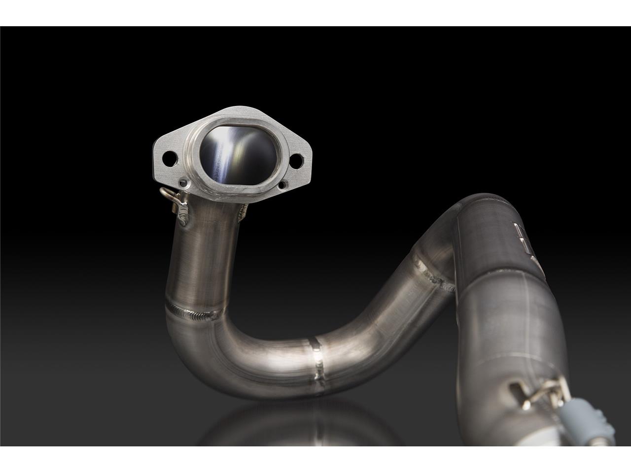 YOSHIMURA RS-12 Signature Series Full Exhaust System Stainless Steel/Titane Muffler/Carbon End Cap Honda CRF450R/RX 2021 SLUT HOS TILLVERKAREN - 7