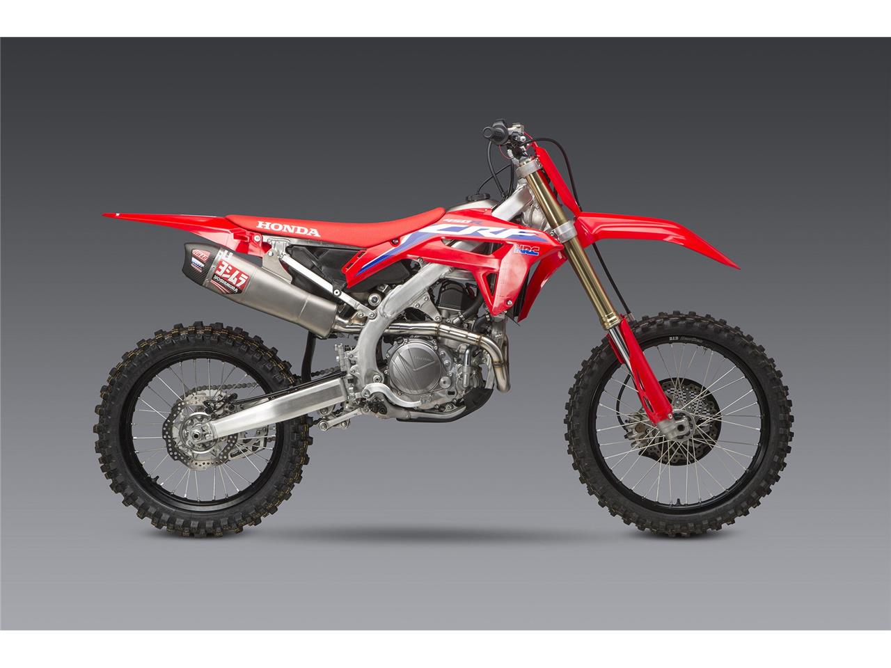 YOSHIMURA RS-12 Signature Series Full Exhaust System Stainless Steel/Alu Muffler/Carbon End Cap Honda CRF450R/RX 2021 SLUT HOS TILLVERKAREN - 8