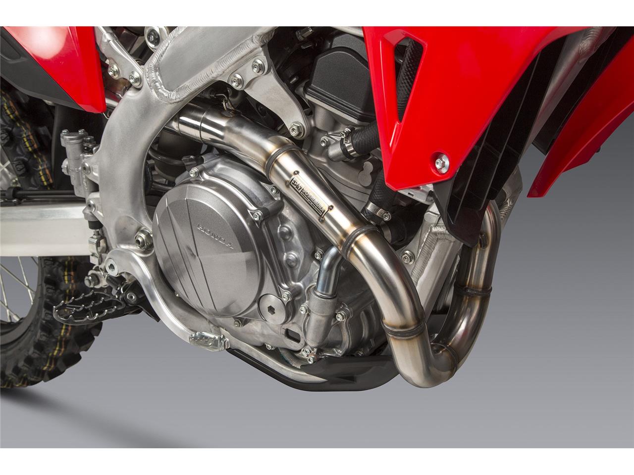YOSHIMURA RS-12 Signature Series Full Exhaust System Stainless Steel/Alu Muffler/Carbon End Cap Honda CRF450R/RX 2021 SLUT HOS TILLVERKAREN - 10