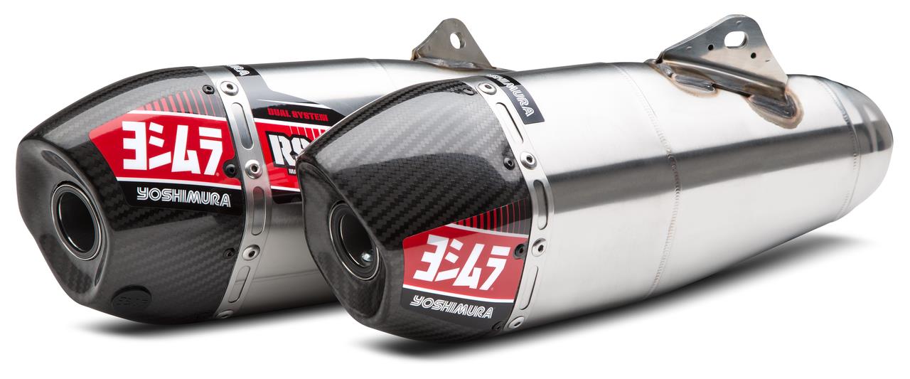 YOSHIMURA USA RS-9T Full Throttle System Stainless Steel/Stainless Steel Muffler Honda CRF450R/RX 17-20 - 4