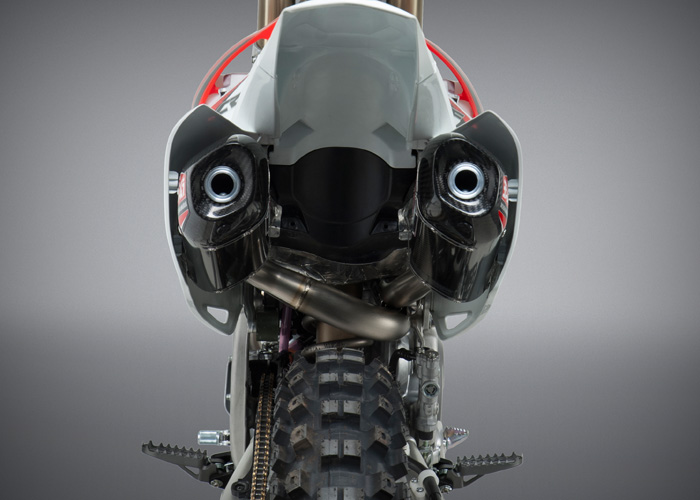 YOSHIMURA RS9-E Full Exhaust System Titanium/Carbon Double Muffler Honda CRF450R 15-16 - 3