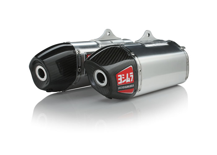 YOSHIMURA RS9-E Full Exhaust System Stainless Steel/Aluminium Double Muffler Honda CRF250R 14-17 - 4