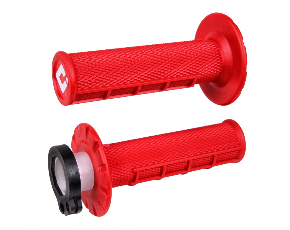 ODI Half-Waffle MX V2 Lock-On Grips  - 4