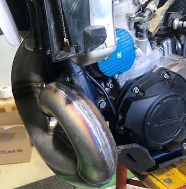 KTM EXC 250 300 Avgassystem Krök 2020-2023 BILLIGASTE ONLINE! - 2