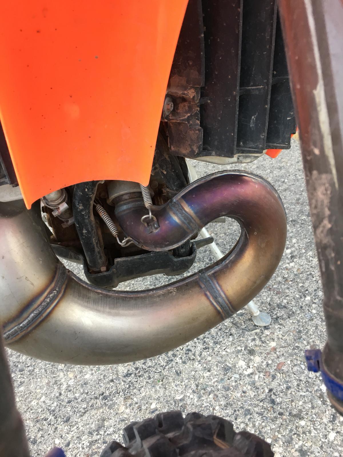 KTM EXC 250 300 Avgassystem Krök 2020-2023 BILLIGASTE ONLINE! - 3