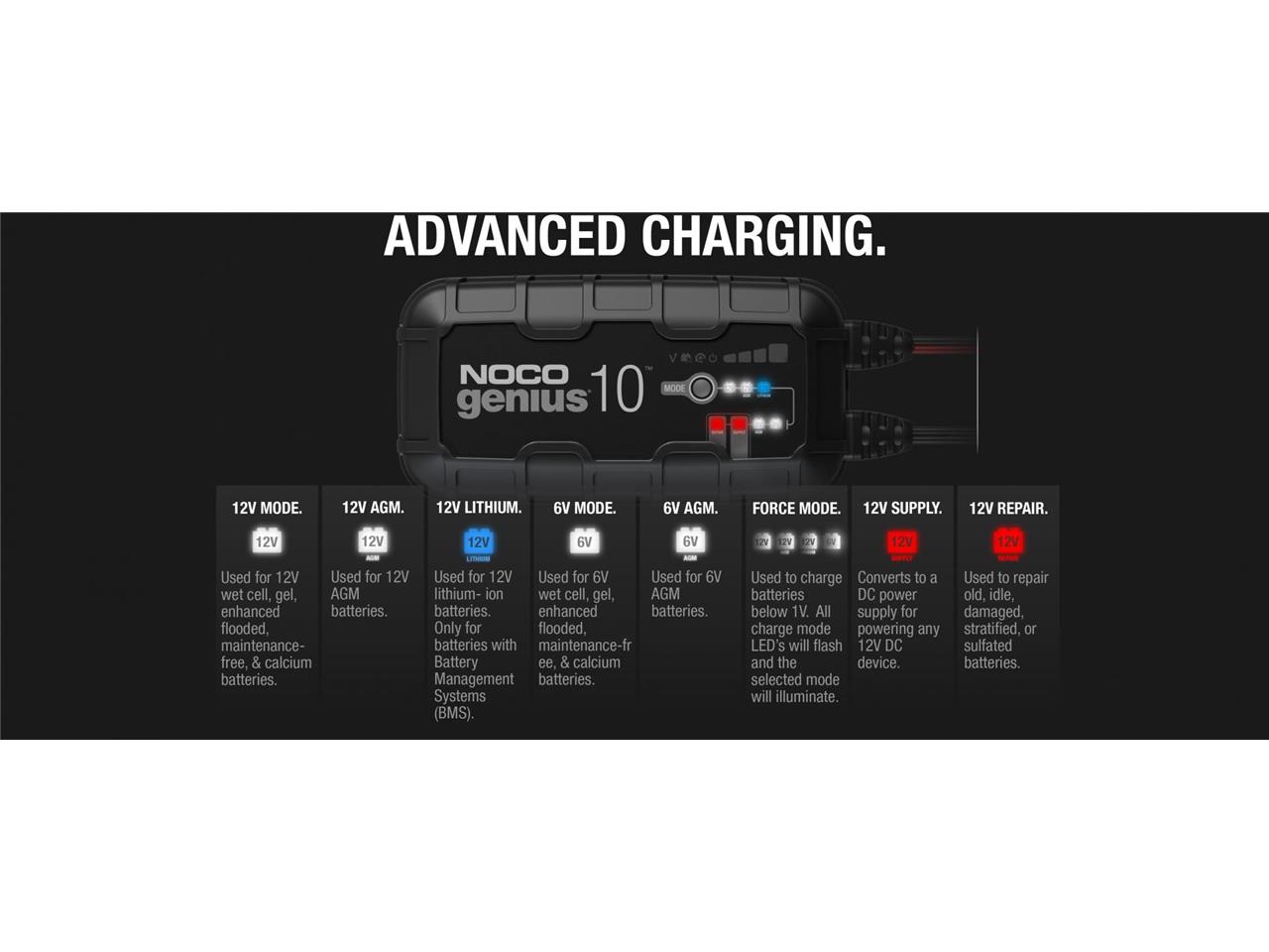  NOCO Genius10 6/12V 10A  - 2