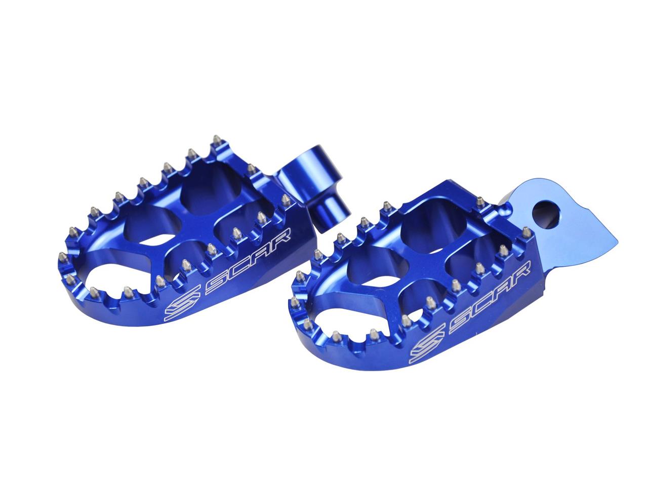 Scar EVO blå fotpinnar Yamaha - 2