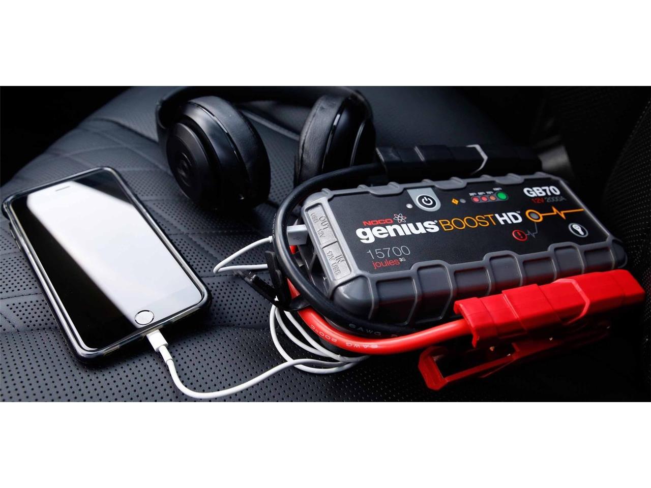 NOCO GB70 Battery Jump Starter Lithium 12V 2000A - 2