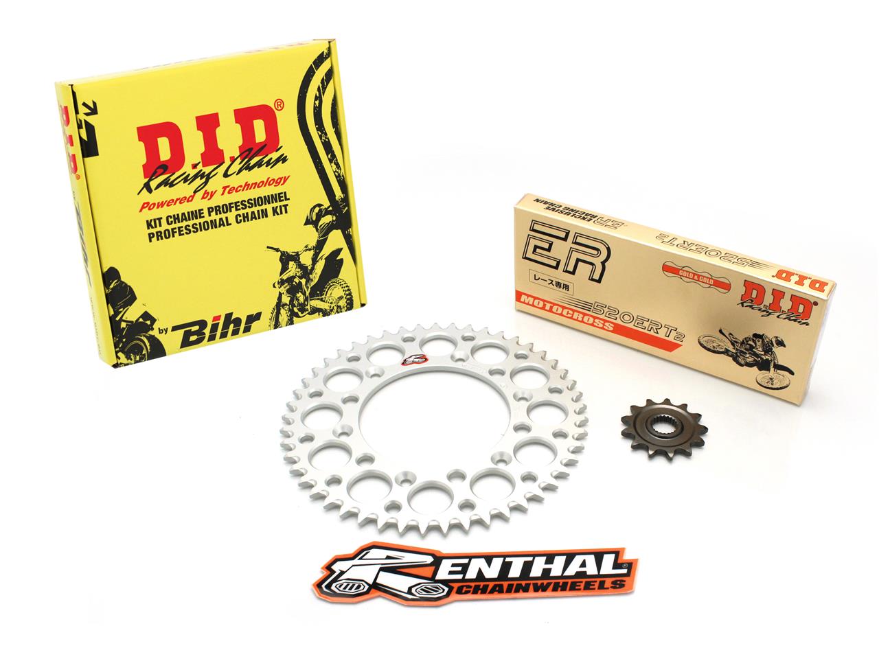 Drivpaket D.I.D/RENTHAL 520 ERT2 13/49 RM-Z250 13-19