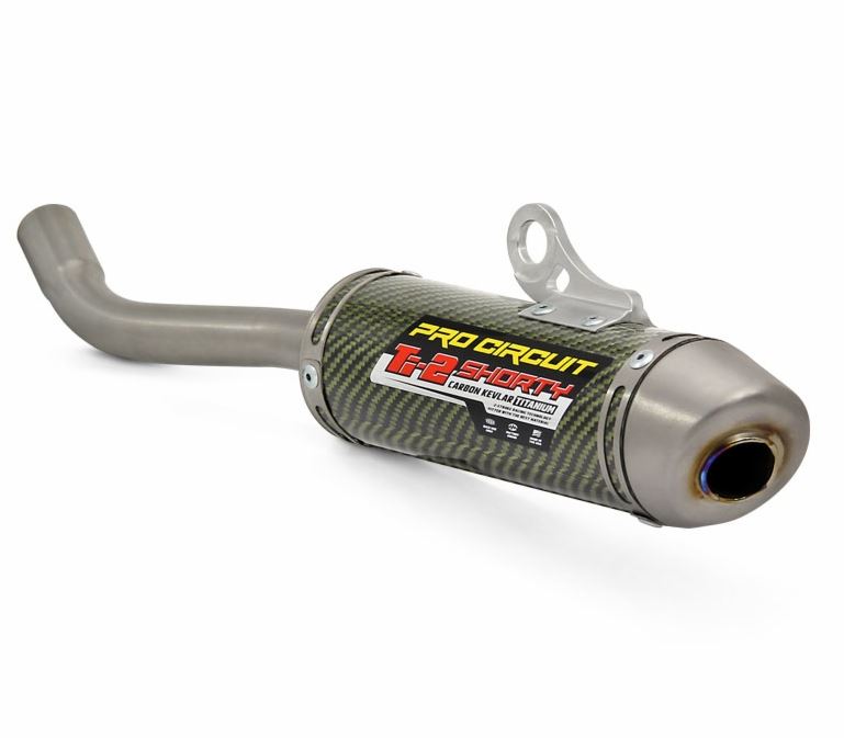 PRO CIRCUIT TI-2 Shorty Carbon-Kevkar/Titanium End Cap Yamaha YZ65 18-21