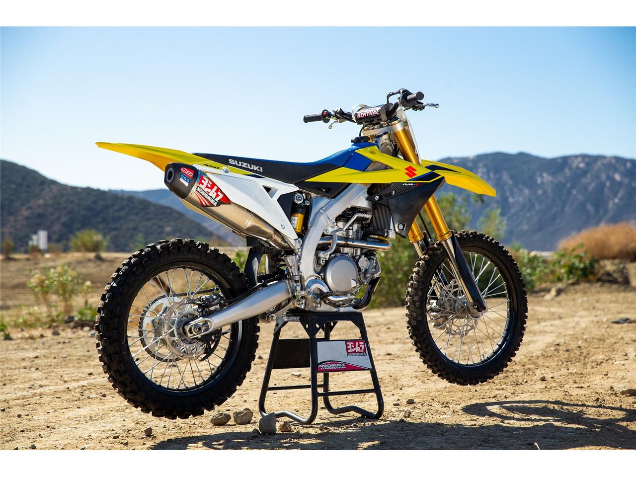 YOSHIMURA RS-12 Signature Series Full Exhaust System Stainless Steel/Alu Muffler/Carbon End Cap Suzuki RM-Z450 18-21 - 8