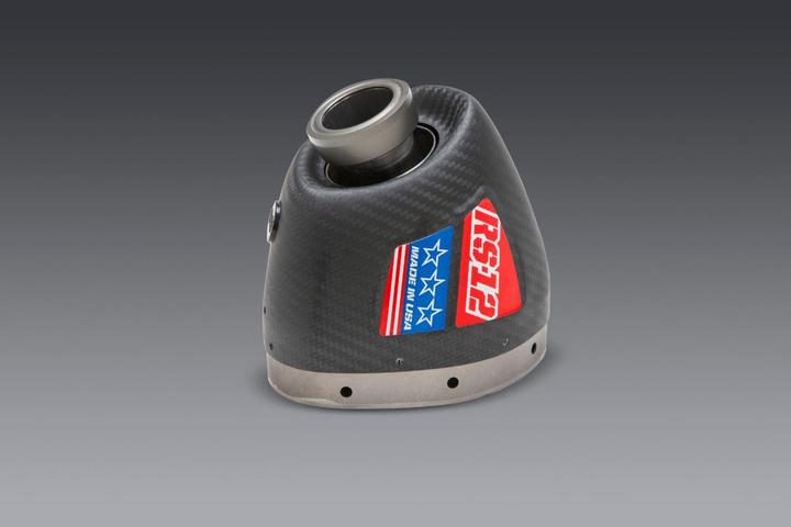  YOSHIMURA RS-12 Signature Series Full Exhaust System Stainless Steel/Alu Muffler/Carbon End Cap Suzuki RM-Z250 19-21 - 5