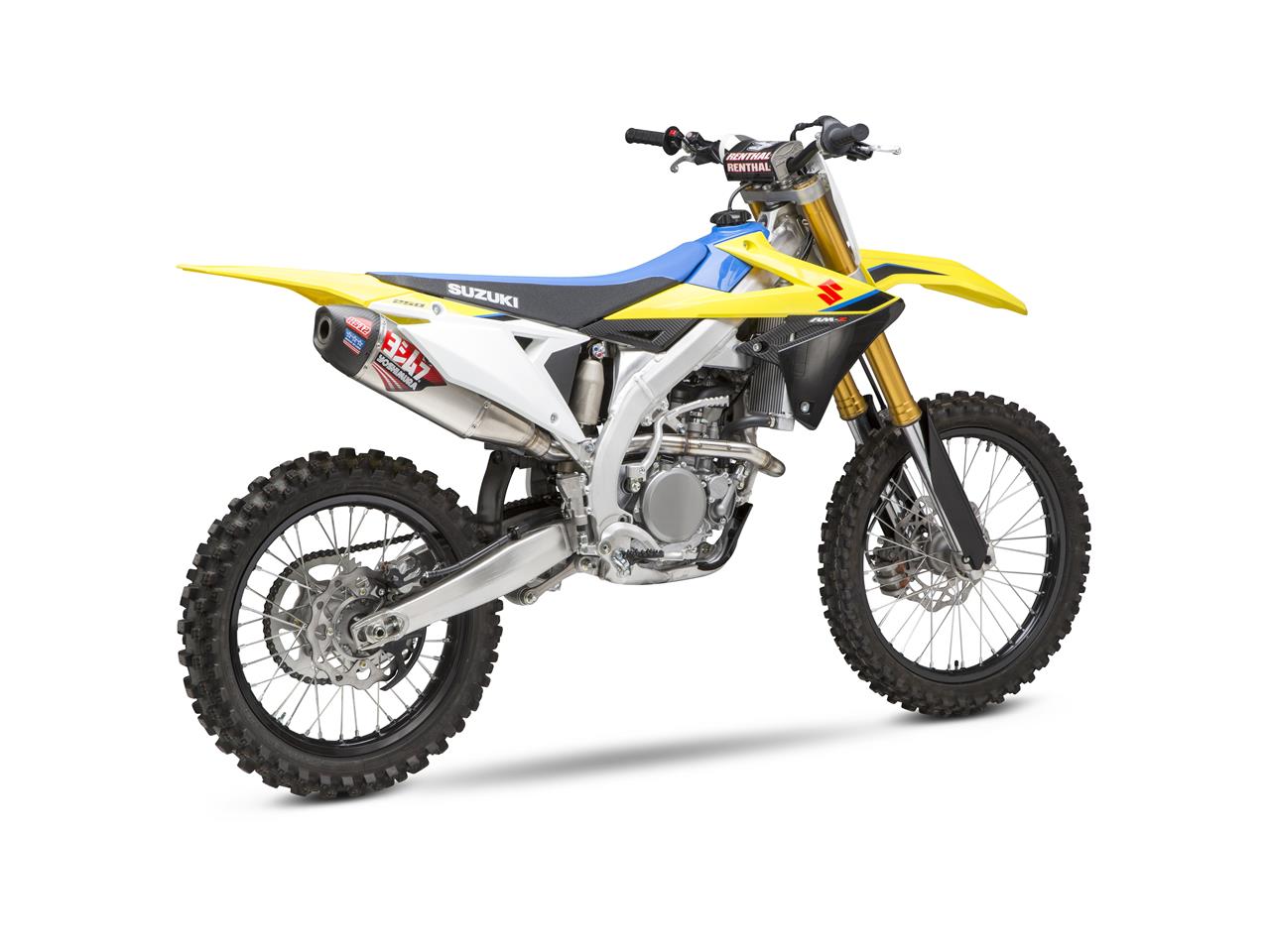  YOSHIMURA RS-12 Signature Series Full Exhaust System Stainless Steel/Alu Muffler/Carbon End Cap Suzuki RM-Z250 19-21 - 4