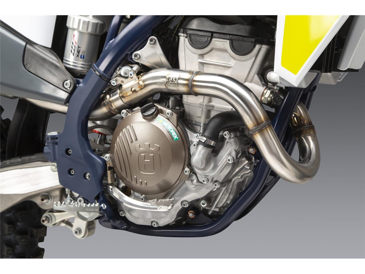 YOSHIMURA RS-12 Signature Series Full Exhaust System Stainless Steel/Alu Muffler/Carbon End Cap KTM/Husqvarna 19-21  - 4