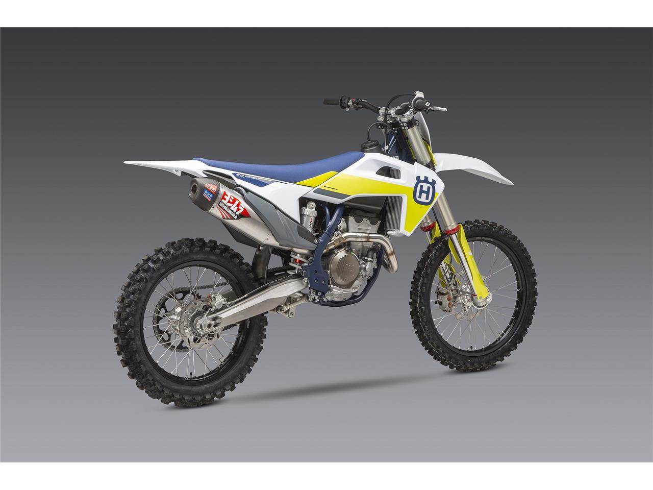 YOSHIMURA RS-12 Signature Series Full Exhaust System Stainless Steel/Alu Muffler/Carbon End Cap KTM/Husqvarna 19-21  - 2