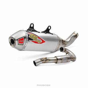 PRO CIRCUIT T-6 Stainless Steel Full Exhaust System Alu Muffler/Stainless Steel End Cap KTM/Husqvarna 19-20