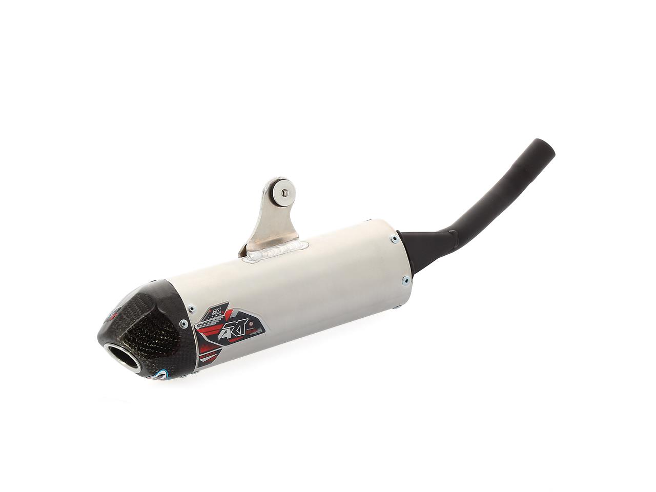 ART 2 Stroke Muffler Aluminum/Carbon End Cap KTM SX125 16-18 - 3
