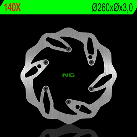 NG 140X Brake Disc Petal Fix Front brake