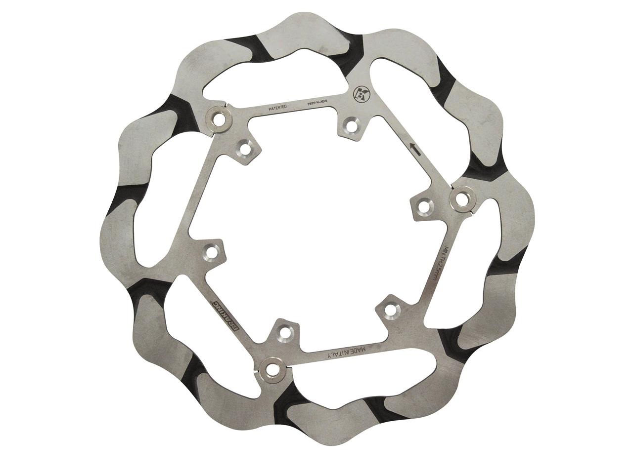 BRAKING S34005 Front Brake Disc Wave Semi-Floating