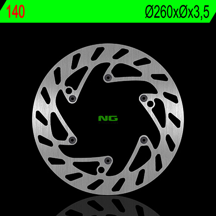 NG 140 Front Brake Disc Round Fix