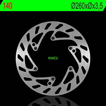 NG 140 Front Brake Disc Round Fix