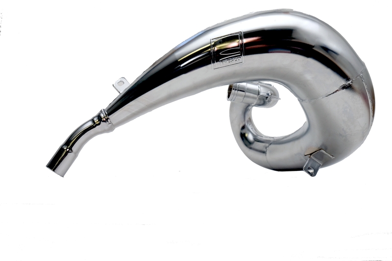 FRESCO Expansion Chamber Chromed Steel EXC250 300 TE250 300 EC250 300