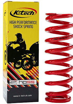 Stötdämparfjäder K-tech SHOWA KYB 50/260mm röd (Flera val)