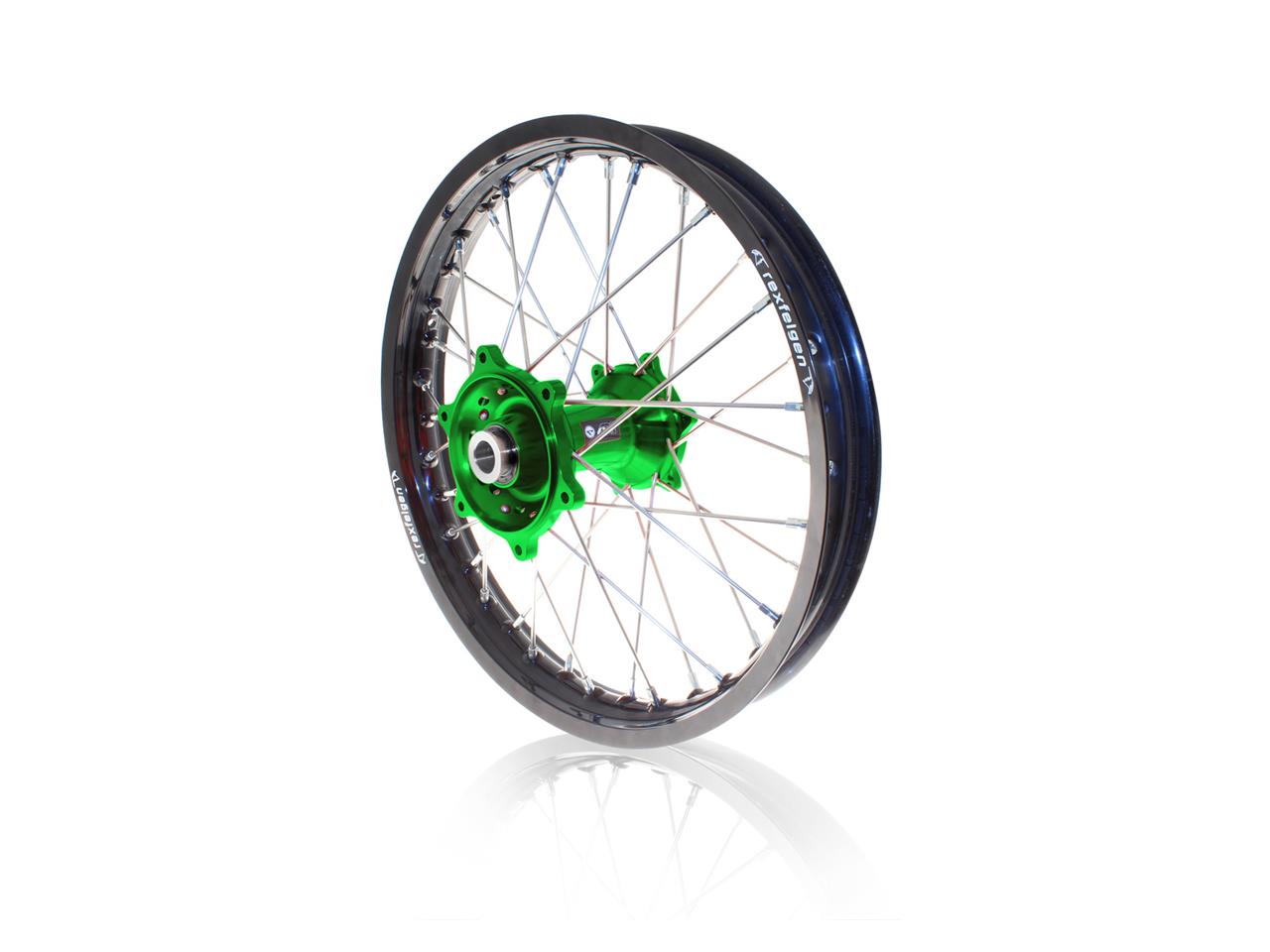 RFX Komplett Bakhjul 19x1.85 Svart Fälg/Gönt Nav Kawasaki KX250F