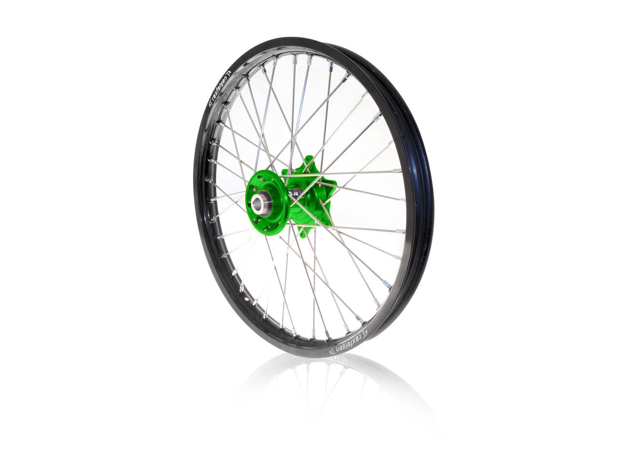 RFX Komplett Framhjul 21x1.60 Svart Fälg/Gönt Nav Kawasaki KX-F - 2