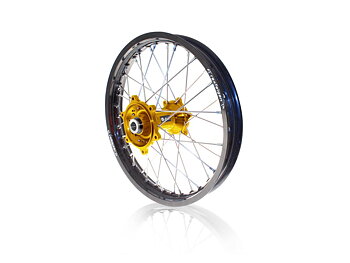 RFX Komplett Bakhjul 19x2.15 Svart Fälg/Guld Nav Suzuki RM-Z450 05-21