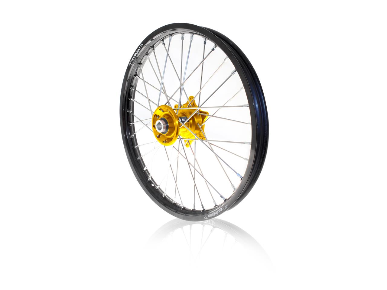 RFX Komplett Framhjul 21x1.60 Svart Fälg/Guld Nav Suzuki RM-Z - 2