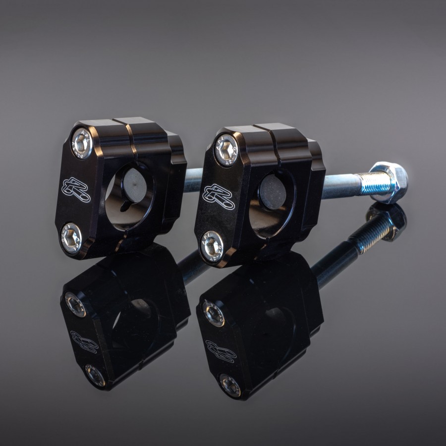 Renthal styrfästen CR CRF YZF KXF RMZ 5mm förhöjda