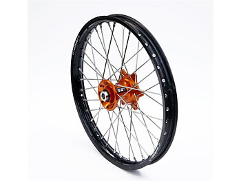 RFX Komplett Framhjul 21x1.60 Svart Fälg/Orange Nav KTM SX/SX-F <15