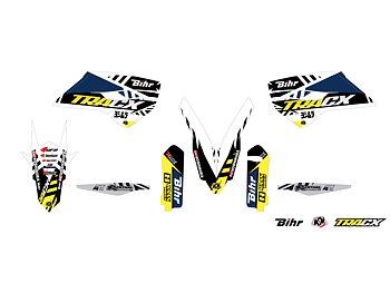 KUTVEK Tracx Graphic Kit white FE/TC 14-16