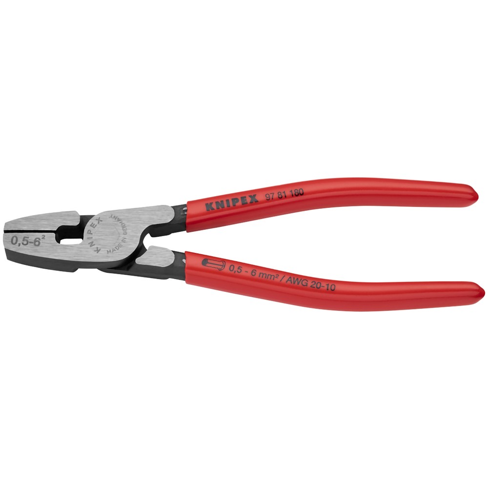 CRIMPTÅNG FÖR ÄNDHYLSOR 180MM 97 81 180