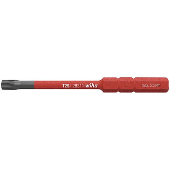BITS SLIMBIT VDE TORX T25X75MM