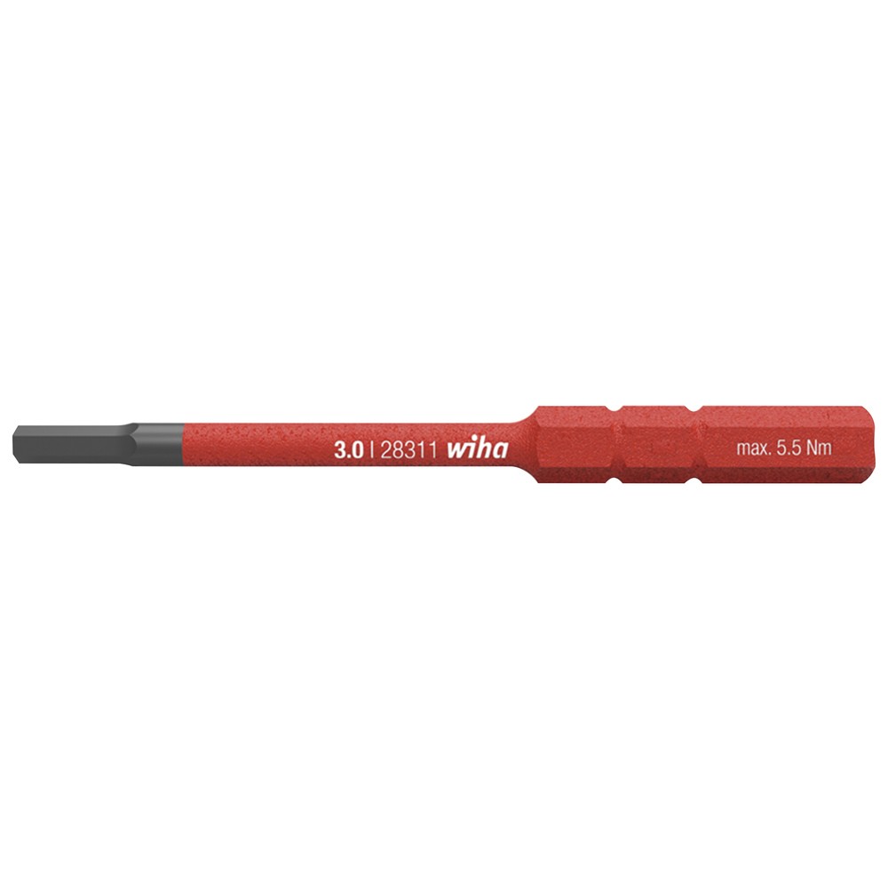 BITS SLIMBIT VDE SEXKANT 3,0X75MM