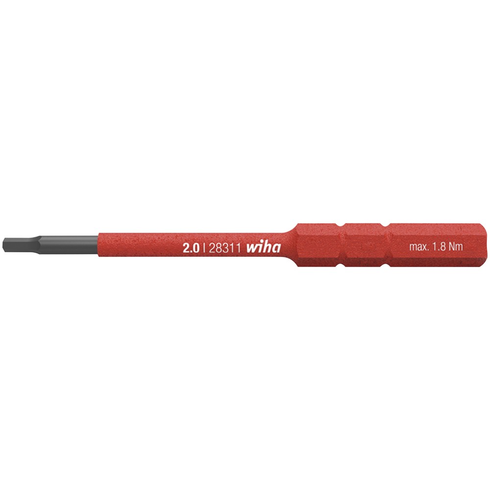 BITS SLIMBIT VDE SEXKANT 2,0X75MM