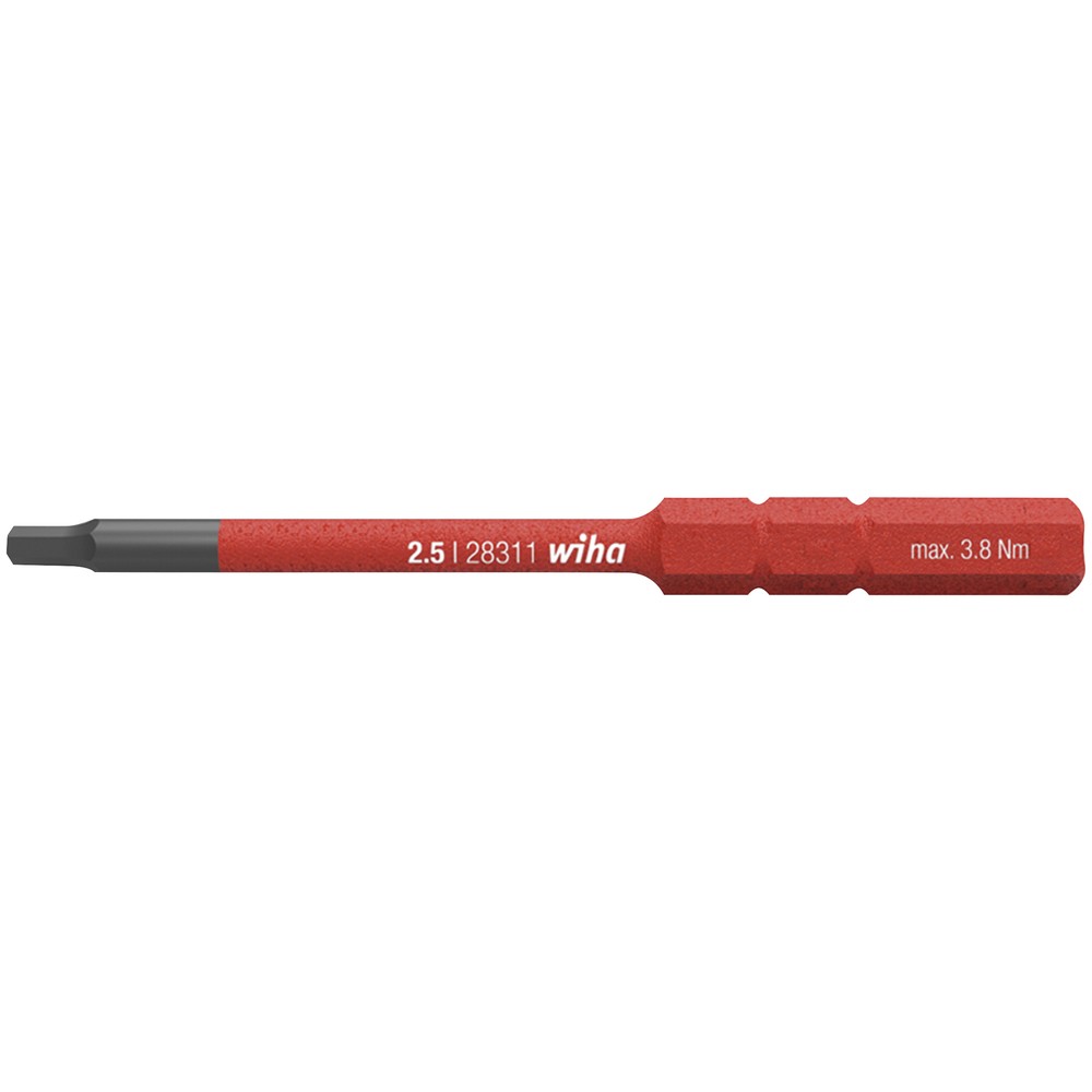 BITS SLIMBIT VDE SEXKANT 2,5X75MM