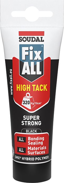 Fix All High Tack Svart Tub 125ml SE
