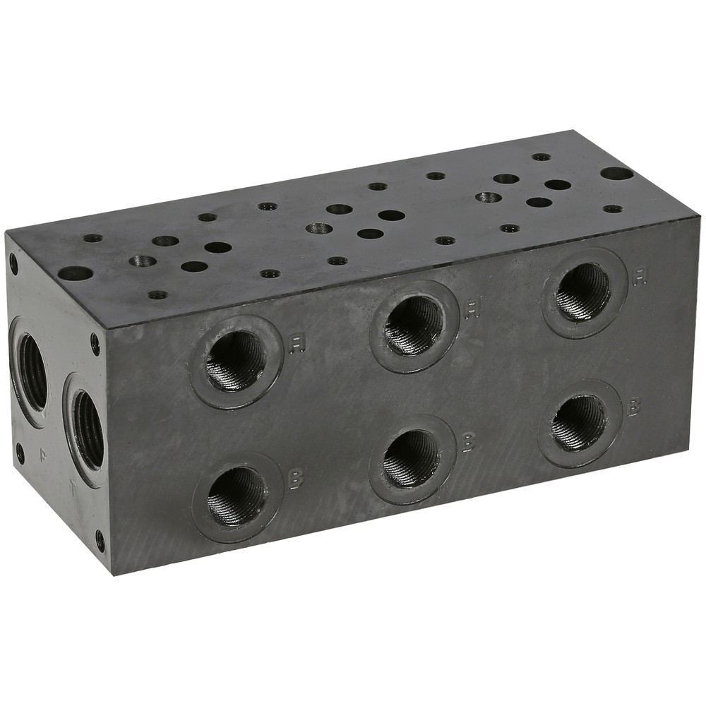 CETOP 3/NK6 3/8 MONTAGEPLATTA 3-SEKTION