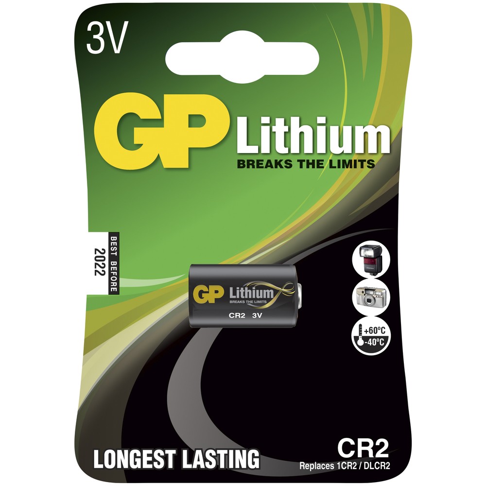 BATTERI FOTO 3V CR2 LITHIUM 1ST