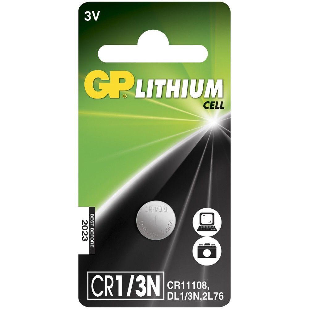 KNAPPCELLSBATTERI 3V CR1/3N LITHIUM 1ST