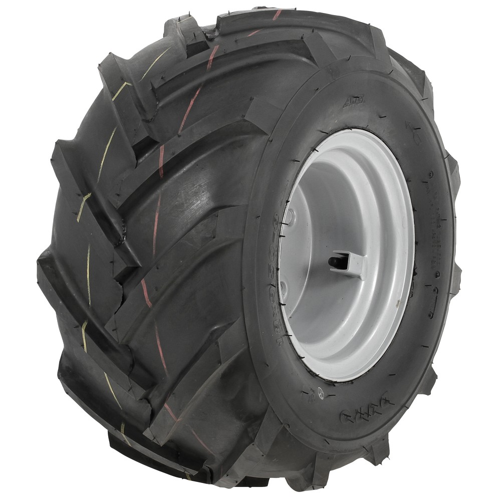 DÄCK INKL FÄLG 18X9.50-8 4PR K357 VÄNSTER 4-BULT