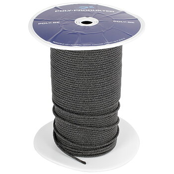 REP POLYPROPYLEN 6MM 250M SVART 370KG