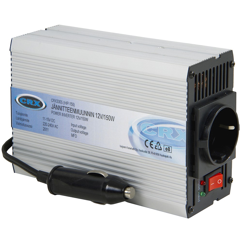 SPÄNNINGSOMVANDLARE 12V/230V 150W REN SINUS